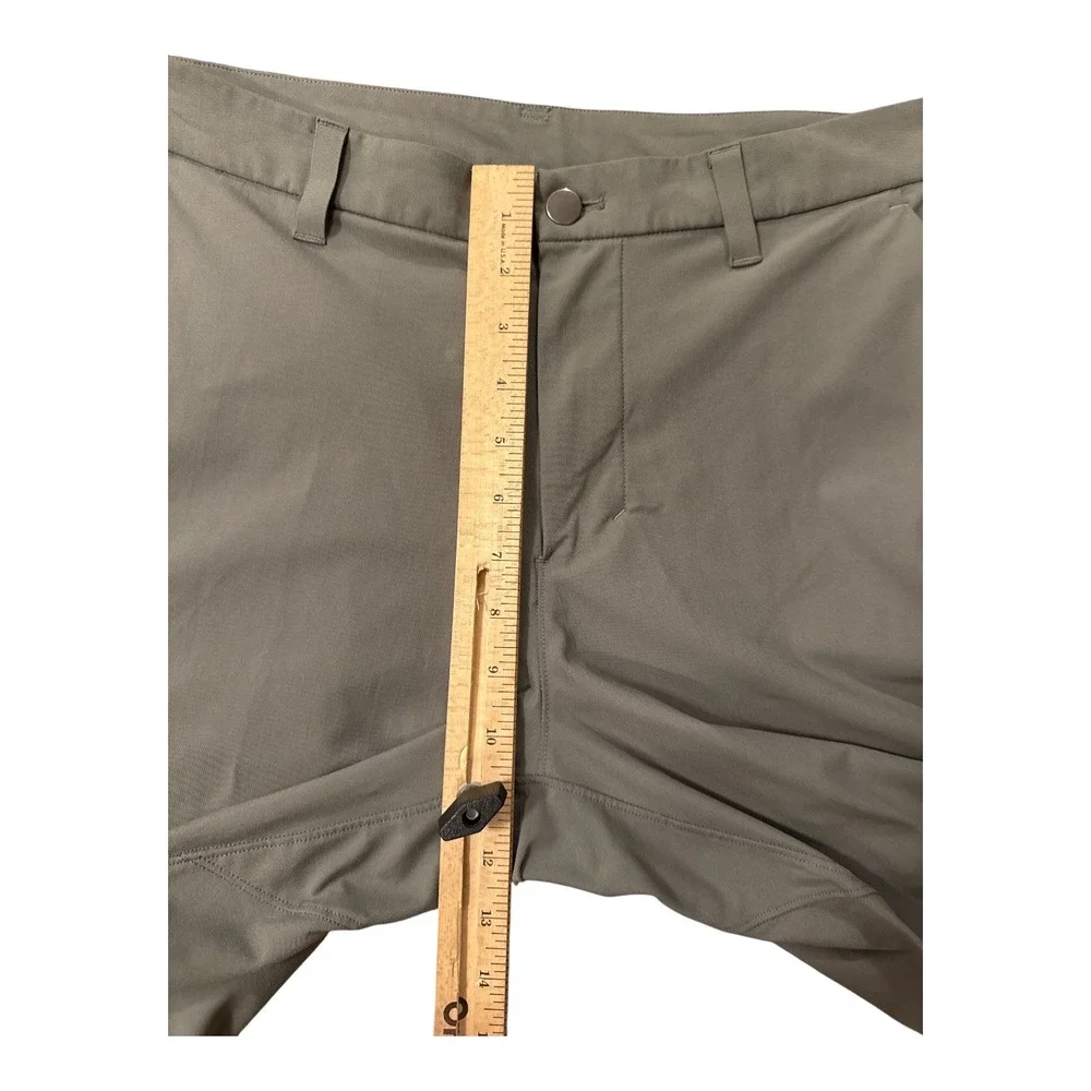 Lululemon Commission Shorts Mens‎ 32 Gray Warpstreme Chino Golf LM7B96S